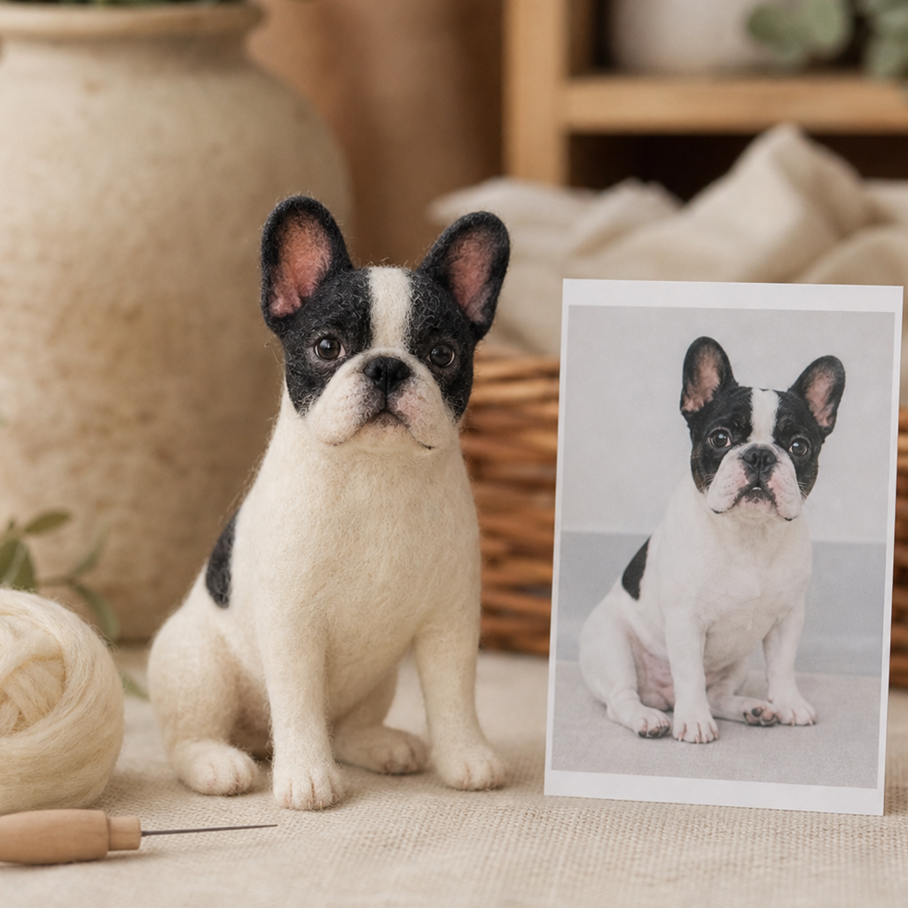 Custom vintage oil pet portrait artwork