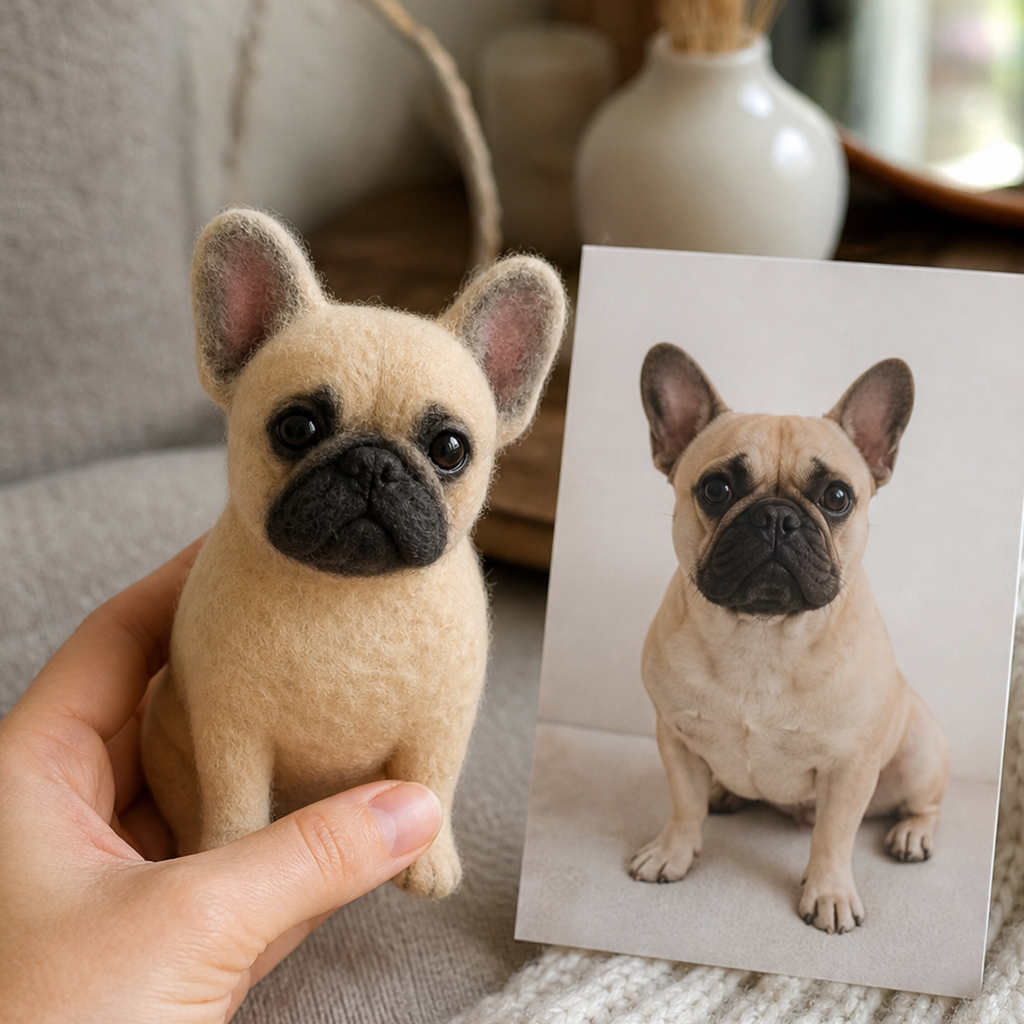 Custom vintage oil pet portrait artwork